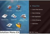 Canon Solution Menu EX Download Canon Solution Menu EX Download
