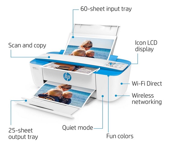HP Deskjet 3755 Setup Instructions