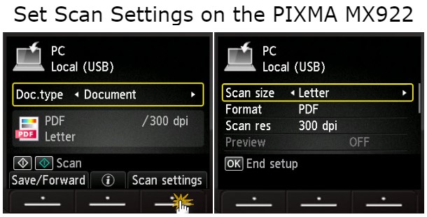 Canon MX922 scan to computer guide with setup and troubleshooting tips