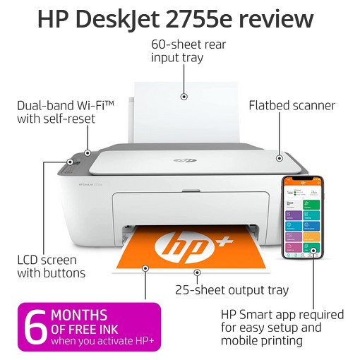 HP Deskjet 2755e review, affordable home printer