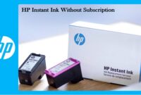 HP Instant Ink without subscription for cost-effective printing