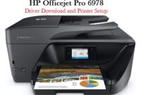 HP Officejet Pro 6978 Driver