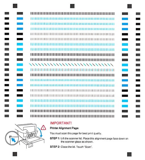 HP printer alignment fix guide for misalignment issues