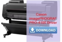 Canon imagePROGRAF PRO-4100 Driver Download