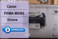 Canon MX492 Driver Download and Installation Guide