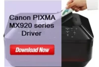 Canon PIXMA MX920 Driver