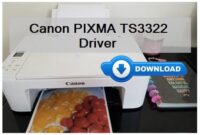 Canon TS3322 Driver Download