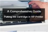 Putting Ink Cartridge in HP Printer