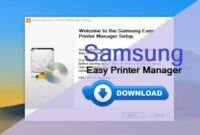 Download the FREE Samsung Easy Printer Manager to simplify printer setup, control & access advanced features like scanning and faxing. Works on Windows & Mac.