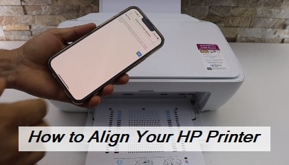 Align HP Printer - Easy Fix for Better Print Quality 2 Align HP printer to resolve alignment issues and improve print results.
