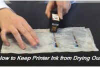 Preserve Your Ink: How to Keep Printer Ink from Drying Out