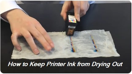 Keep printer ink from drying out with proper cartridge care.