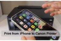 How to Print from iPhone to Canon Printer Step-by-Step