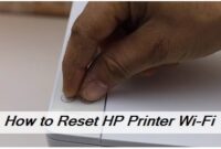 Reset HP printer Wi-Fi with this simple troubleshooting guide.