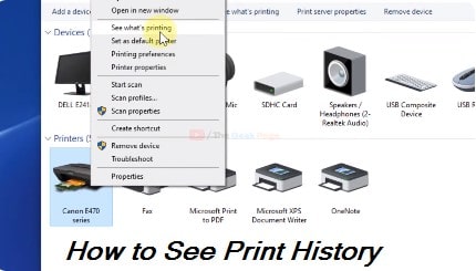 See Print History - How to Access and Track Print Jobs 2 See print history and track print jobs on your printer