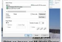Print a large image on multiple pages for your printing projects.
