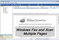 Mastering Windows Fax and Scan: Scanning Multiple Pages Made Easy