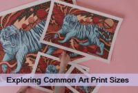 What size should you order art prints for a perfect display?