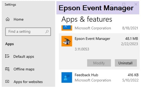 Epson Event Manager download and setup guide.