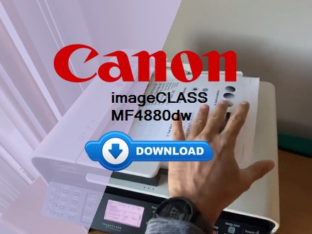 Canon MF4880dw driver download