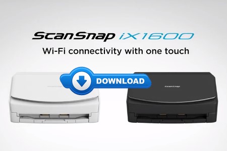 Scansnap iX1600 driver download for Windows and Mac