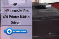 HP LaserJet Pro 400 Printer M401n Driver Download and Installation Guide