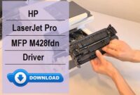 HP LaserJet Pro MFP M428fdn Driver Download and Installation Guide