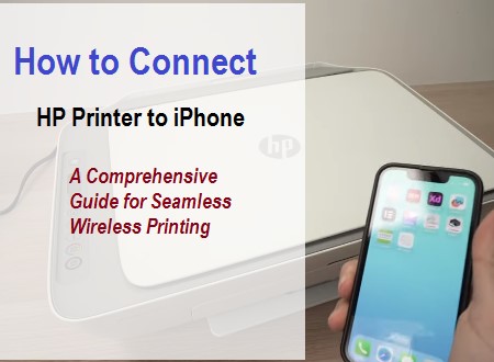 How to connect HP printer to iPhone with wireless connection setup