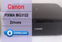 Canon PIXMA MG3122 Driver Download and Installation Guide