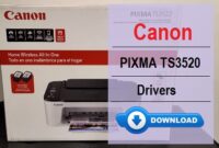Canon PIXMA TS3520 Driver Download and Installation Guide