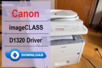 Canon imageCLASS D1320 Driver Download and Installation Guide