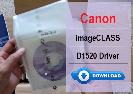 Canon imageClass D1520 driver download page screenshot