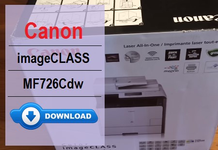 Canon imageCLASS MF726Cdw driver download button