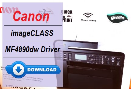 Canon MF4890dw driver download process for all operating systems