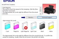 How to check printer ink levels on your printer.
