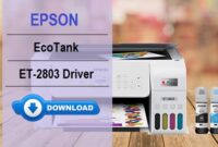 Epson EcoTank ET 2803 Driver