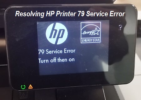 Fix HP Printer 79 Service Error