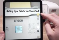 Setting Up a Printer on Your iPad