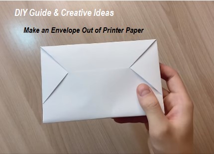 Envelope Out of Printer Paper – Easy DIY Guide for Perfect Results 2 Envelope out of printer paper DIY guide for easy handmade envelopes.