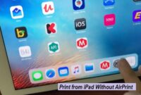 Print from iPad Without AirPrint