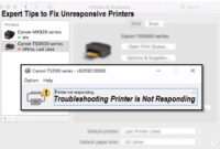 Printer Is Not Responding Troubleshooting Printer Is Not Responding