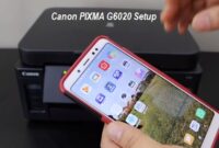 Canon PIXMA G6020 Setup Guide - Step-by-step instructions for setting up the printer