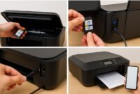 Canon PIXMA MG6800 printer setup step-by-step illustration