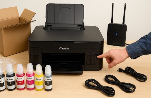 Canon PIXMA G6020 printer setup step-by-step guide