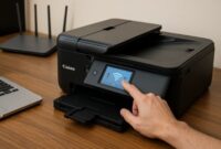 Step-by-step Canon PIXMA TR8622 wireless setup instructions