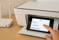 how to connect HP Envy 6055e to wifi wireless setup screen.