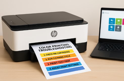 Fix HP Printer Not Printing Color – Simple Solutions 3 HP printer not printing color troubleshooting steps and guide