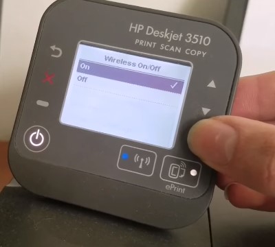 HP Deskjet 3510 wireless setup guide