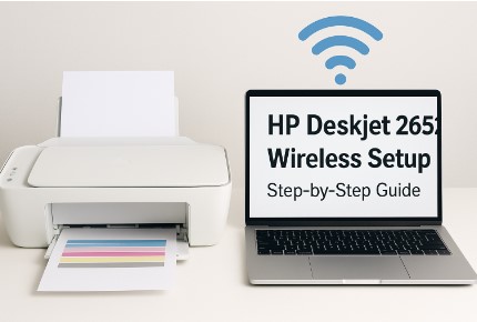 HP Deskjet 2652 wireless setup tutorial for easy printer connection