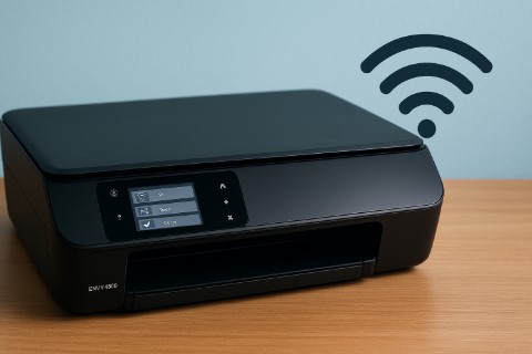 HP ENVY 4500 Wifi Setup – Fix It Fast! 3 HP ENVY 4500 printer connecting to WiFi during setup process